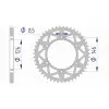 Couronne AFAM aluminium 15203 - 520