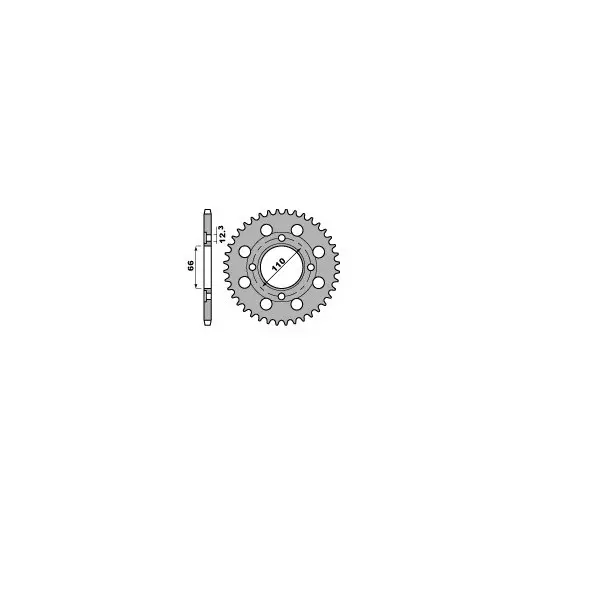 Couronne PBR acier standard 849 - 530