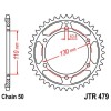 Couronne acier 42 dents JT Sprockets type 479 chaîne 530 SUZUKI GSXR1000 '09