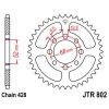 Couronne acier 34 dents JT Sprockets type 802 chaîne 428 Suzuki JR80 