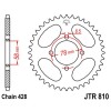 Couronne acier 42 dents JT Sprockets type 810 chaîne 428 Suzuki GS125 