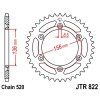 Couronne acier 43 dents JT Sprockets type 822 chaîne 520 Suzuki DR350 