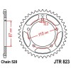 Couronne acier 39 dents JT Sprockets type 823 chaîne 520 GS500EM/EN 1991-93 ET GS500E XT/MK4 1999-03