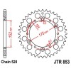 Couronne acier 40 dents JT Sprockets type 853 chaîne 520 Yamaha 