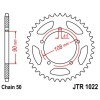 Couronne acier 40 dents JT Sprockets type 1022 chaîne 530 650 ALAZURRA SPORTS 1985-88 ET 750 F1 1988