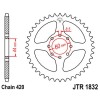 Couronne acier 52 dents JT Sprockets type 1832 chaîne 420 