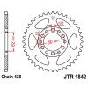 Couronne acier 54 dents JT Sprockets type 1842 chaîne 428 