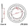 Couronne JT SPROCKETS acier standard 2010 - 530