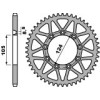 Couronne acier PBR 52 dents chaîne 520 TM 125EN