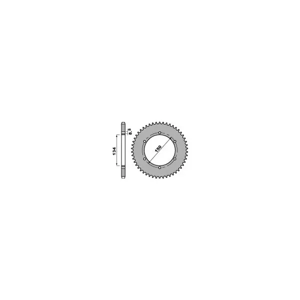 Couronne PBR acier standard 463 - 428