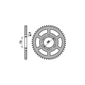 Couronne PBR acier standard 829 - 520
