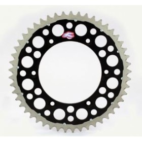 Couronne RENTHAL Twinring aluminium Ultra-Light anti-boue anodisé dur 1230 - 520