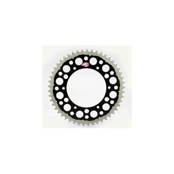 Couronne RENTHAL Twinring aluminium Ultra-Light anti-boue anodisé dur 1230 - 520