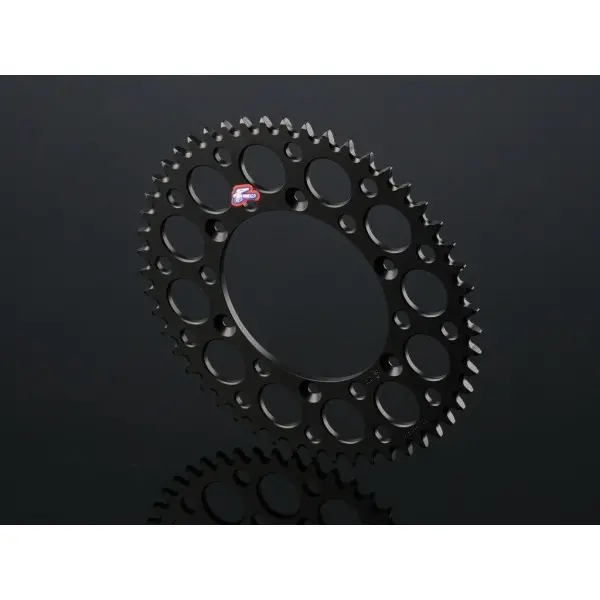 Couronne RENTHAL aluminium Ultra-Light anti-boue 154U - 520