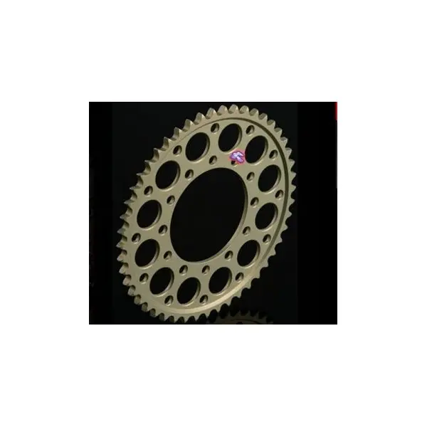 Couronne RENTHAL aluminium Ultra-Light anti-boue 131A - 428