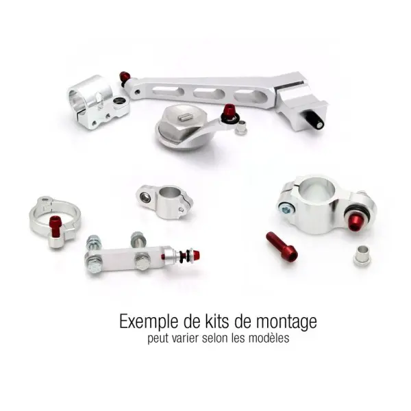 Kit fixation d'amortisseur de direction BITUBO Kawasaki ZX6R/RR