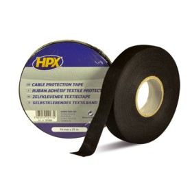 Ruban adhésif coton noir HPX 19mm x 25m