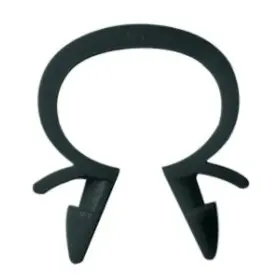 10 agrafes attache-fils type Omega Ø15mm