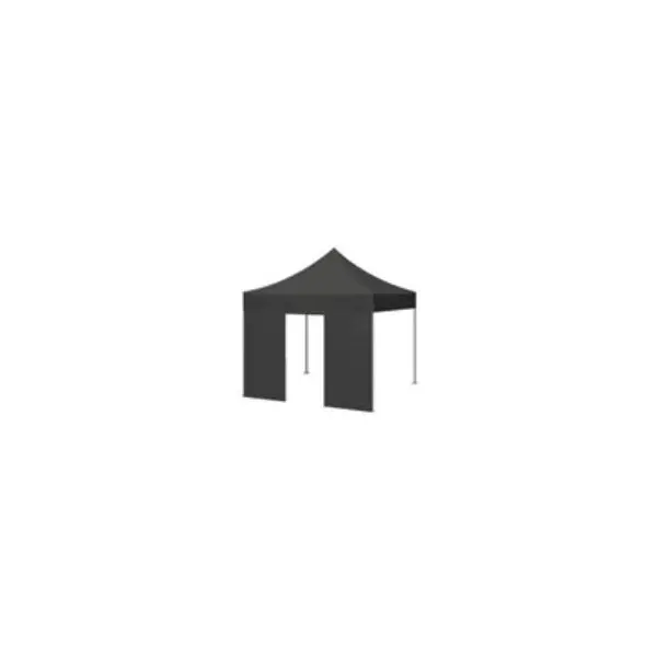 Panneau de porte amovible BIHR tonnelle de paddock Home Track 4.5x3m (réf. 980241) avec porte à fermeture éclair
