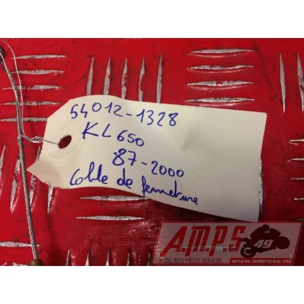 Cable de fermeture des gaz 650 KL 87 - 00- pièce moto occasion