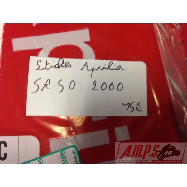 Autocollant / Stickers SR 50 2000- pièce moto occasion