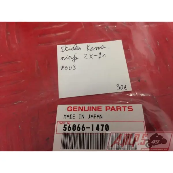 Autocollant / Stickers ZX9R 2003- pièce moto occasion