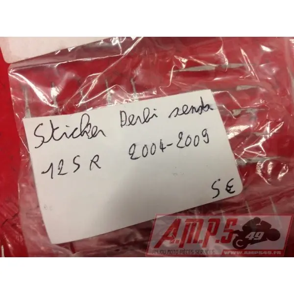 Autocollant / Stickers Derbi Senda 125 R 04 05 06 07 08 09- pièce moto occasion