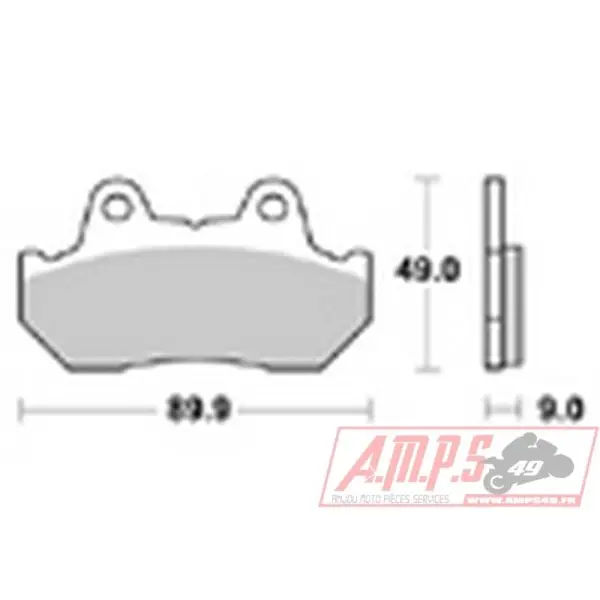 Plaquette de frein - LMP 172 SR