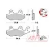 lmp288SRR - lmp288STR - Plaquettes de freins AP RACING