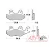 lmp288SRR - lmp288STR - Plaquettes de freins AP RACING