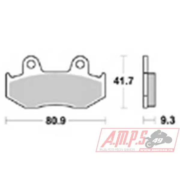 Plaquette de frein - LMP 309 SR