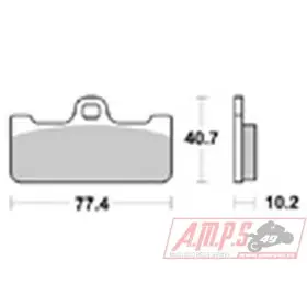 lmp311SRR - lmp311STR - Plaquettes de freins AP RACING