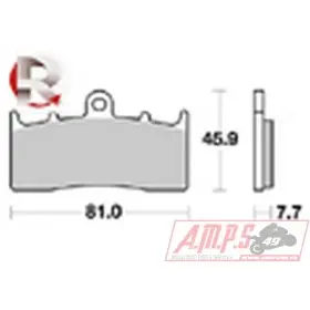 Plaquette de frein - LMP 343 ST