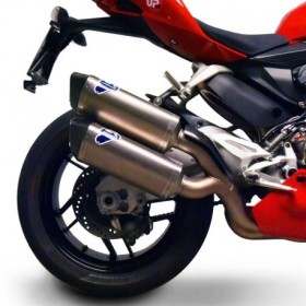 Termignoni silencieux double titane/embout carbone pour Ducati Panigale 959 (16-17)