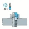 Dégrippant ROST OFF Ice 400 ml 0893 240 Dégrippant-refroidisseur q...