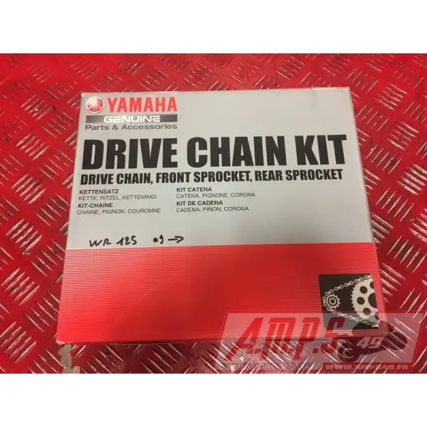 Kit chaine origine WR 125 2009 à 2017- pièce moto occasion