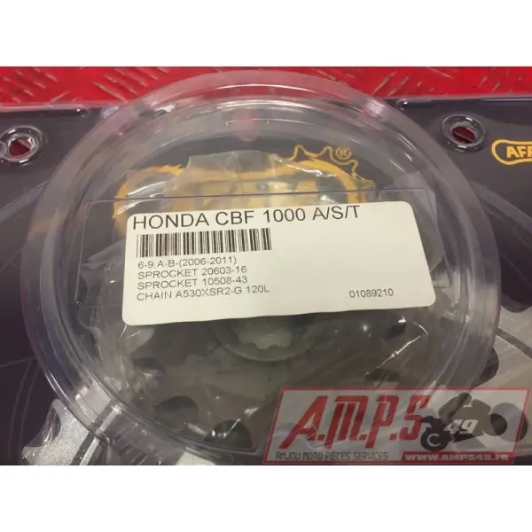 Kit chaine Afam 1000 CBF 2006 - 2011- pièce moto occasion