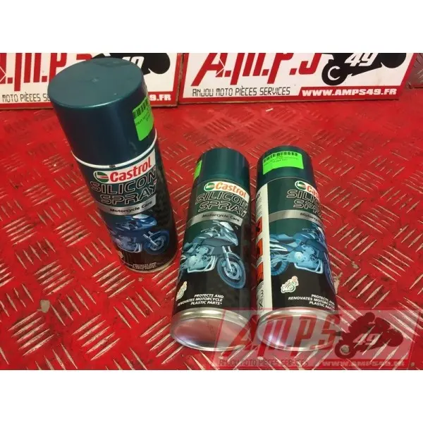 Spray silicone Castrol rénove plastique- pièce moto occasion