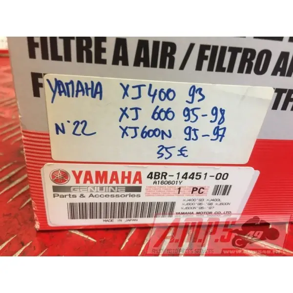 Filtre a air XJ 600 N 1995 à 1997 4BR-14451-00- pièce moto occasion