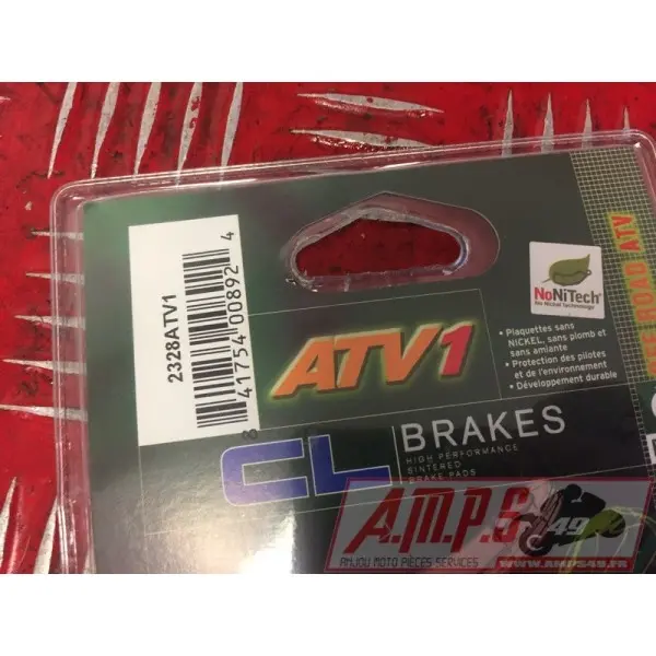 Plaquettes de frein CL BRAKES Usage: Quad 2328 ATV 1- pièce moto occasion