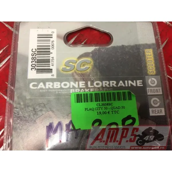 Plaquettes de frein CL BRAKES Scooter 3038 SC- pièce moto occasion