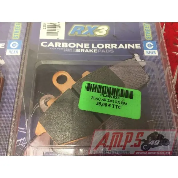 Plaquette de frein arrière CL Brake 2381 RX