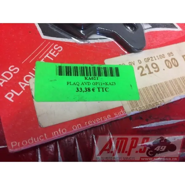 Plaquettes de frein quad KVX 650- pièce moto occasion