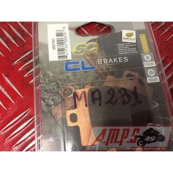 Plaquettes de frein CL BRAKES Scooter- pièce moto occasion