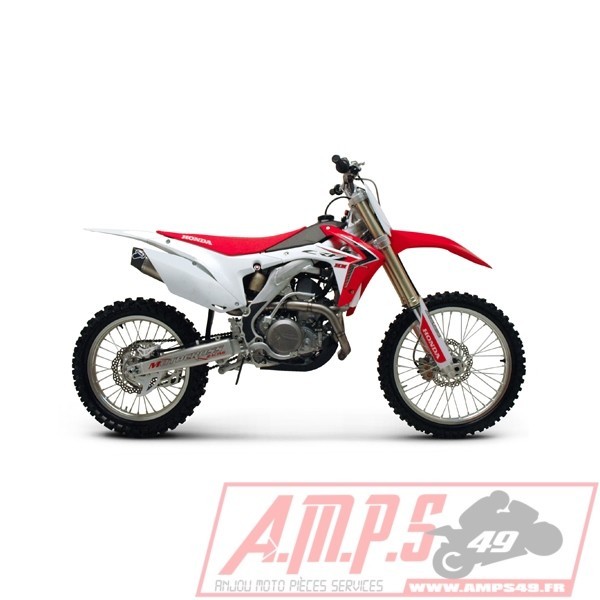 Ligne Cross 1x2 - Embout silenc. CARBONE CRF 450 R 2013