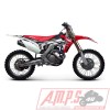 2 x Silencieux Slip On - Embout silenc. CARBONE CRF 250 R 15-16