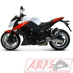 2 x Silencieux Slip On Conique - Embout silenc. CARBONE Z 1000 10-16