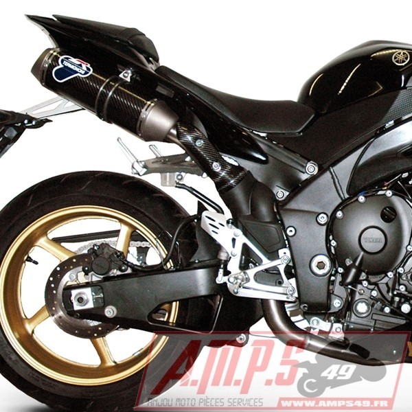 Ligne 4x2x1x2 SBK - Embout silenc. INOX YZF R1 09-14