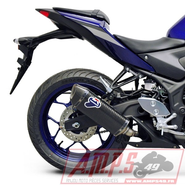 Silencieux Slip On - Embout silenc. CARBONE YZF R3 15-18