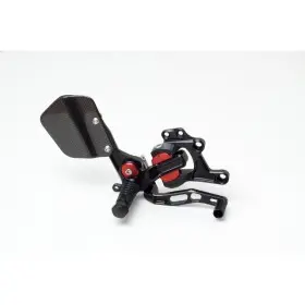 Platine repose pied GILLES TOOLING 1098 red/black